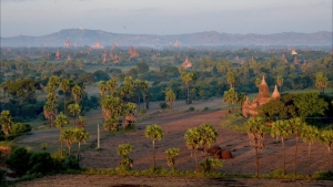 stoupas temple de la premiere capitale de la Birmanie