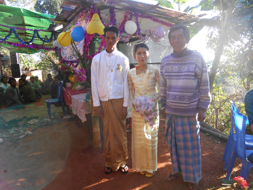 mariage Danu en Birmanie