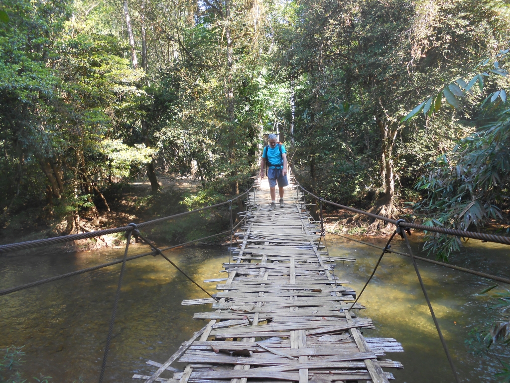 trek thailande parc national pont