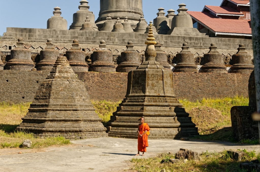 temple de Mrauk U Birmanie